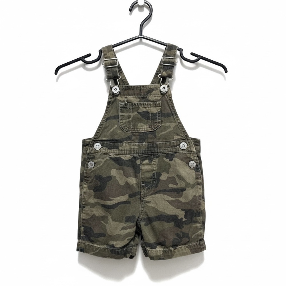 George Camo Short Overalls | Toddler 18–24M